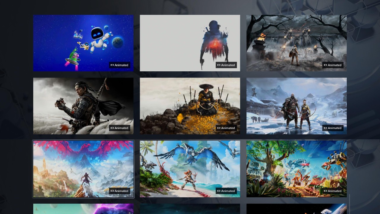 Wallpapers animados estão disponíveis para o Hub de Boas-Vindas do PS5