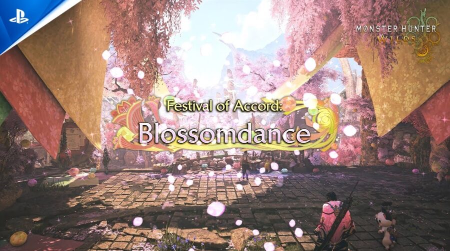 Festival of Accord: Blossomdance levará flores de cerejeira ao Monster Hunter Wilds