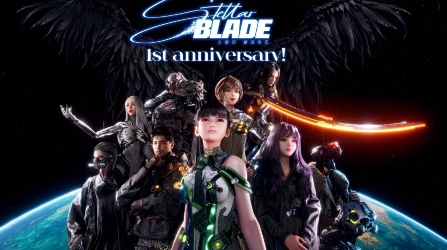 Stellar Blade celebra um ano com imagem comemorativa