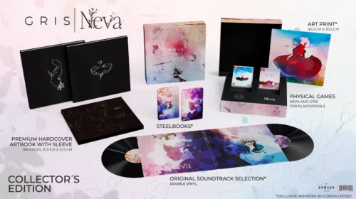 GRIS | Neva — Collector's Edition traz pack com os dois jogos ao PS5