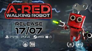 Plataforma com robôs de brinquedo, A-RED Walking Robot chega em julho