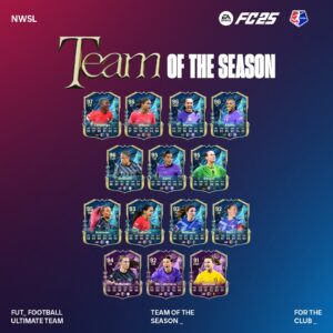 Salve a Rainha! Marta é o Brasil no TOTS da NWSL de EA Sports FC 25