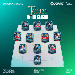 TOTS de Portugal tem artilheiro do Sporting como destaque em FC 25