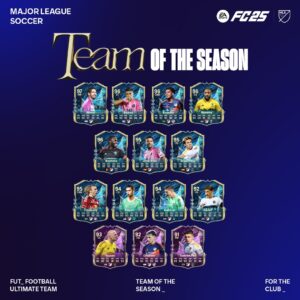 EA Sports FC 25: Messi, Suarez e Evander lideram TOTS da MLS