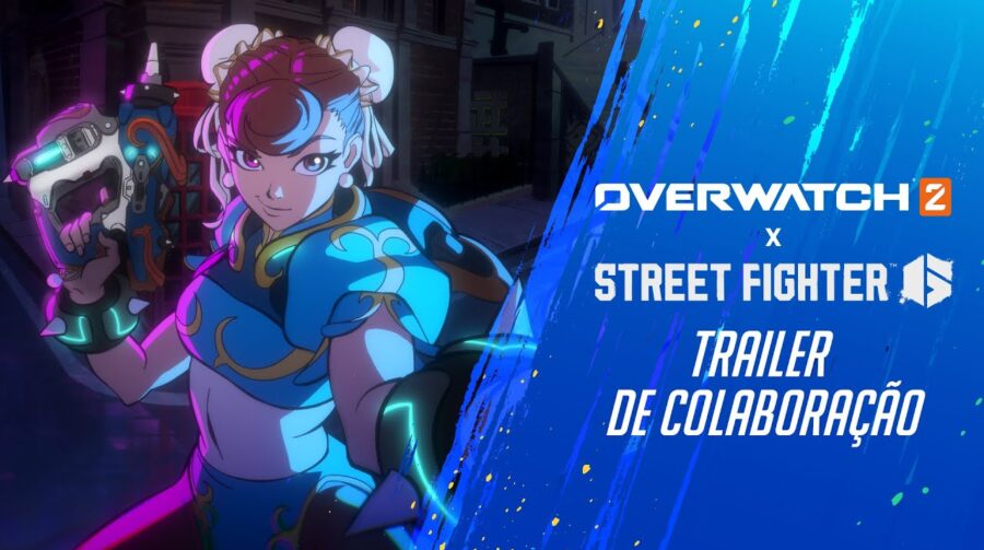 Hadouken e pede para nerfar, noob! Overwatch 2 terá collab com Street Fighter