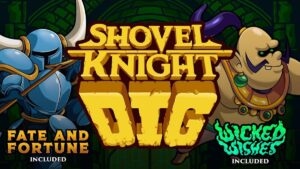 Junto com grande update, Shovel Knight Dig chega ao PS5 em 15 de maio