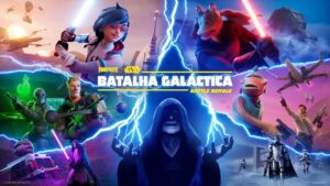 Fortnite Batalha Galáctica traz Star Wars com Palpatine, sabres de luz e eventos