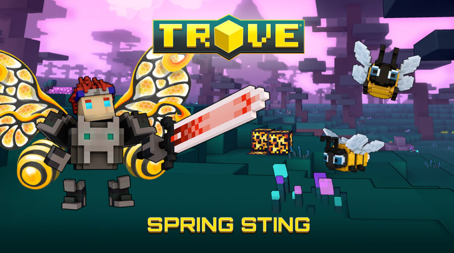 Trove celebra a primavera com abelhas, aranhas mutantes e desafios dracônicos