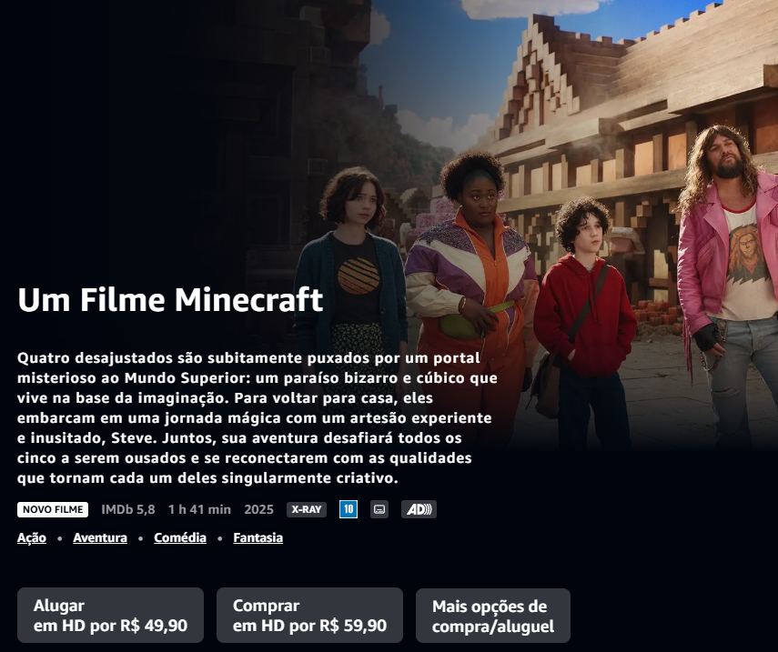 Um Filme Minecraft