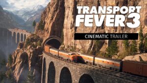 Transport Fever 3 é anunciado para PS5 com lançamento previsto para 2026