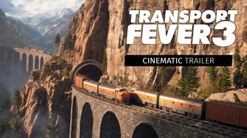 Transport Fever 3 é anunciado para PS5 com lançamento previsto para 2026