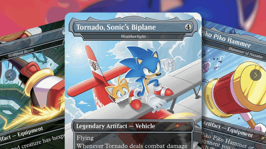 Após sucesso de Final Fantasy, Magic terá cartas de Sonic