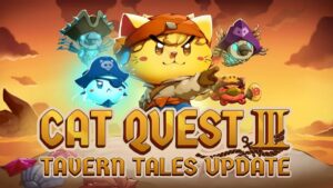 Patch gratuito de Cat Quest 3 adiciona desafios baseados em batalhas contra chefes