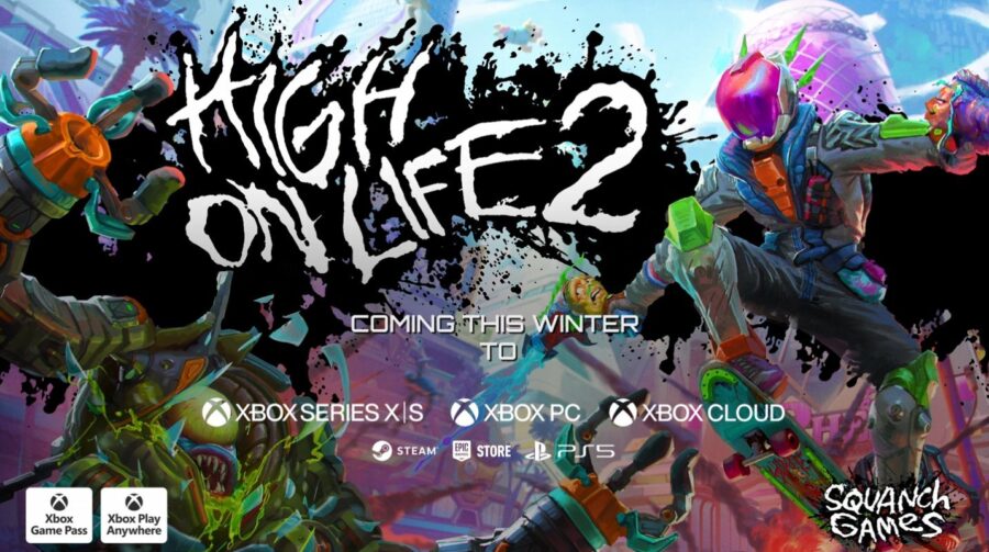 High on Life 2 é ainda mais acelerado e chega ao PS5 no final do ano!