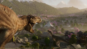 Cuidado com o T-Rex! Jurassic World Evolution 3 chega em outubro ao PS5