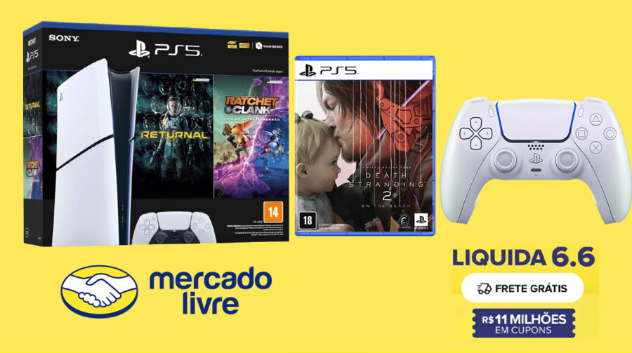 Cupom exclusivo MeuPS no Mercado Livre: MEUPLAYBR20 dá 20% de desconto!