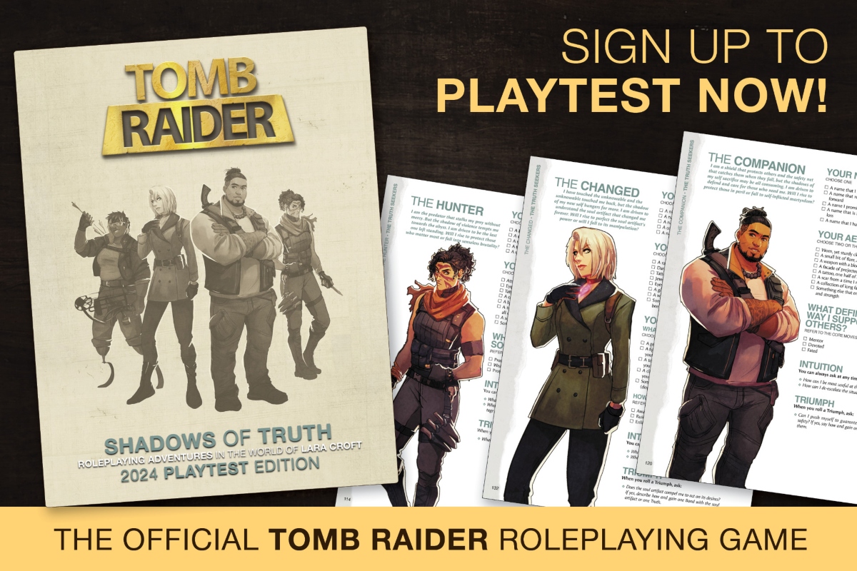 RPG de mesa de Tomb Raider é cancelado por conta de "diferenças criativas" 1 Tomb Raider