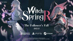 DLC gratuito de WitchSpring R chega em agosto com novos conteúdos de história