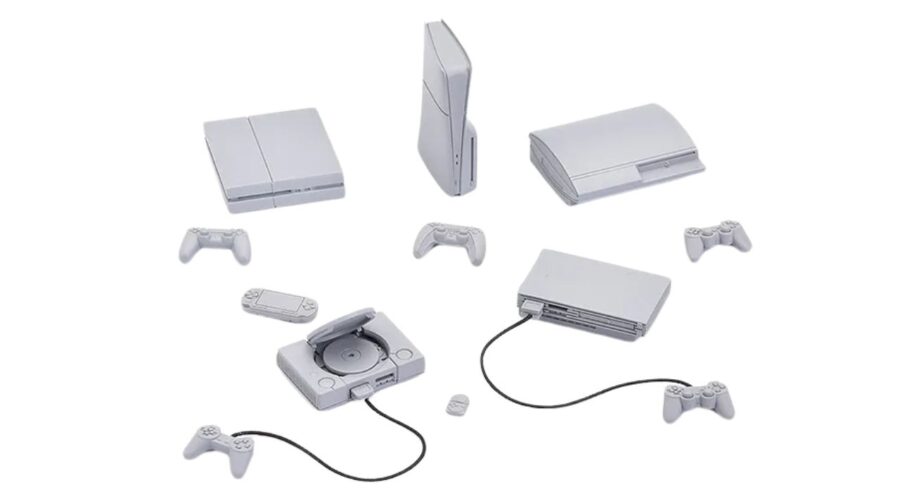 Miniaturas oficiais de consoles PlayStation são as novidades da semana para colecionadores