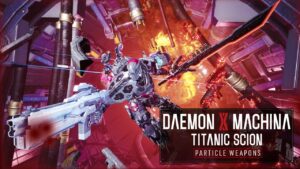 Daemon X Machina: Titanic Scion tem dois trailers destacando sistemas de gameplay