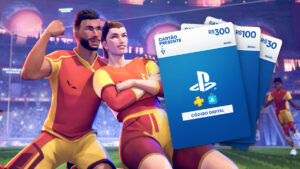 Para celebrar Rematch, Nuuvem oferece cupom de desconto em gift card PlayStation