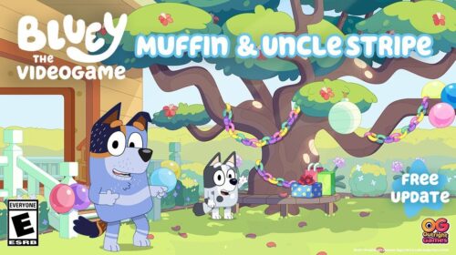 Jogo da Bluey ganha update com Muffin e Tio Stripe