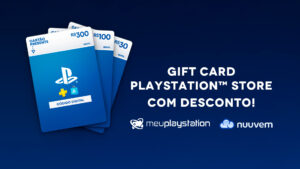 Sextou! Nuuvem tem cupom especial para gift card PlayStation