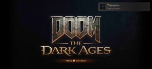 Platina de Doom: The Dark Ages, enfim, está disponível no PS5