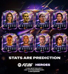 Quaresma, Zamorano e mais: EA Sports FC 26 deve ter novos herois