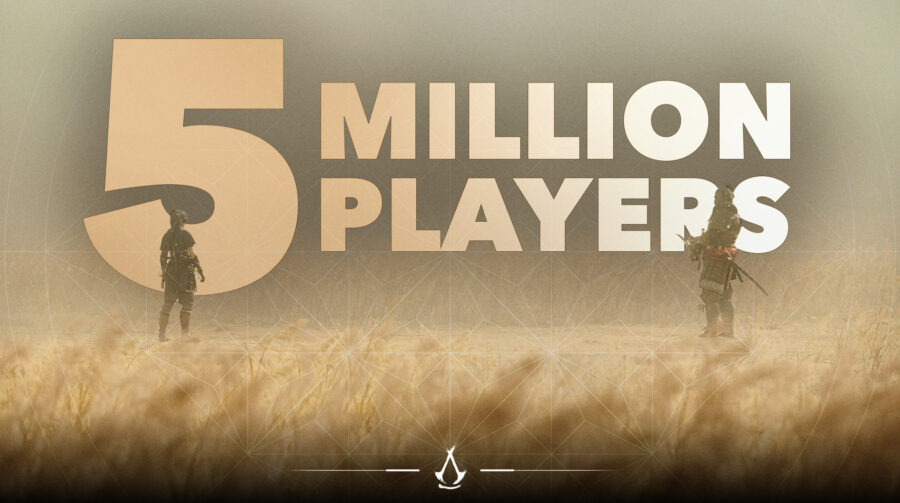 Assassin's Creed Shadows chega a 5 milhões de jogadores