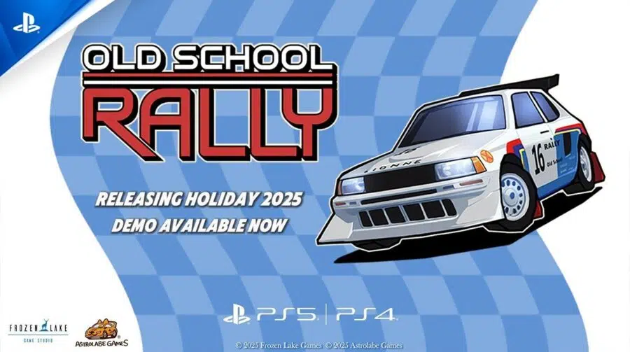 Old School Rally resgata os bons tempos de Colin McRae no PS5 e PS4