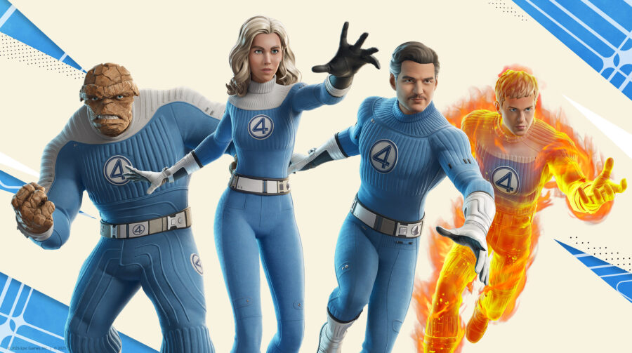 Quarteto Fantástico chega ao Fortnite com skins exclusivas e campeonato especial