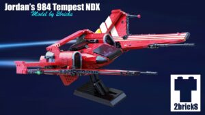 Nave de Intergalactic: The Heretic Prophet ganha versão LEGO