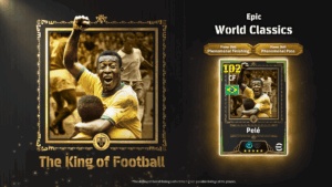 Lendários! eFootball 2025 recebe Pelé, Cruyff e Puskás