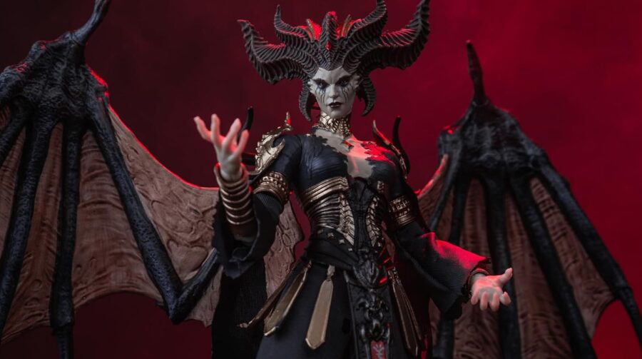 Diabólica! McFarlane anuncia figura incrível de Lilith de Diablo IV