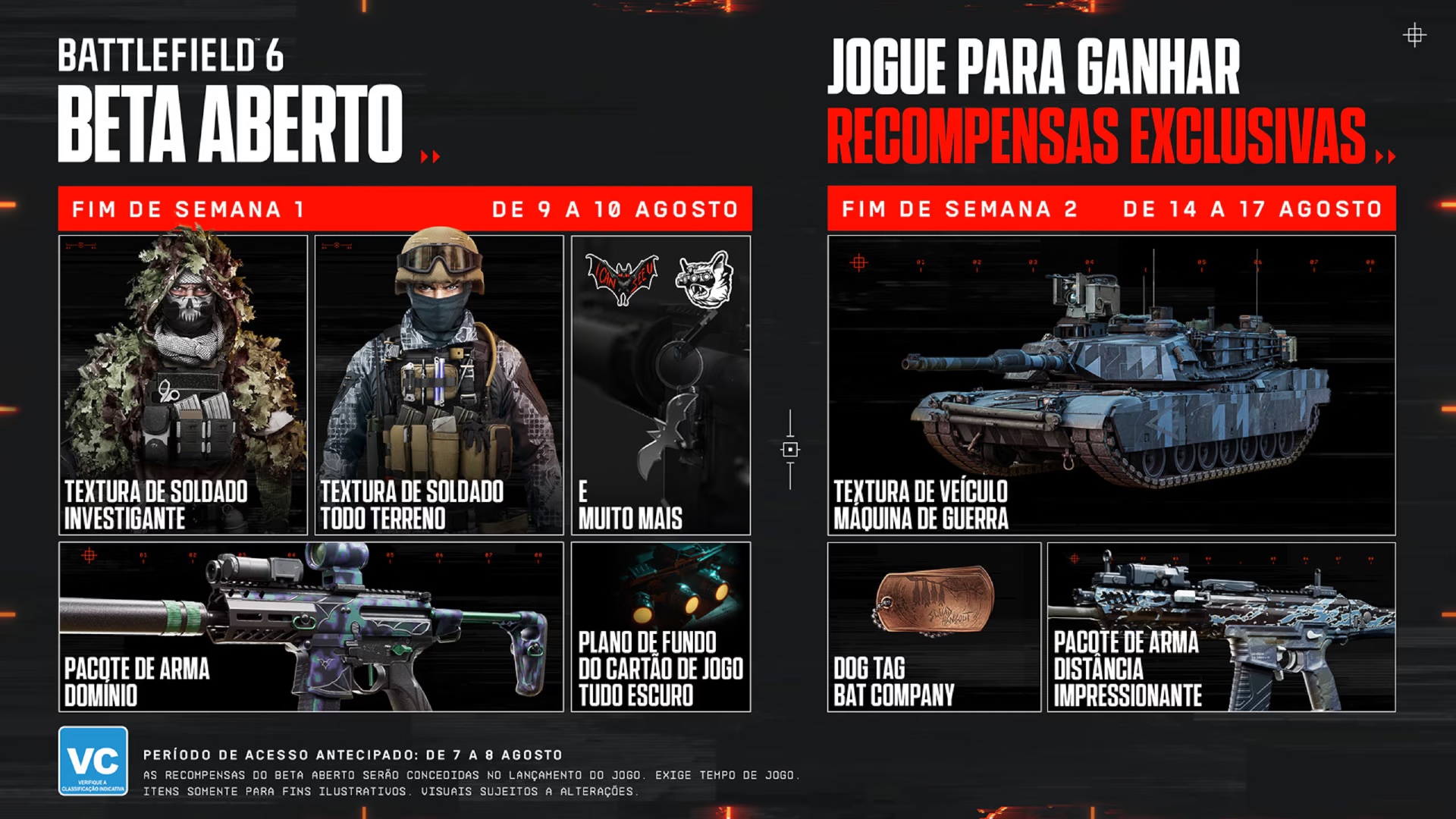 Battlefield 6 recompensas