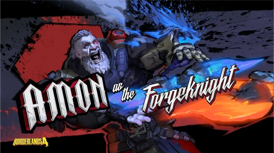 Borderlands 4 apresenta Amon, o Forgeknight, em trailer empolgante