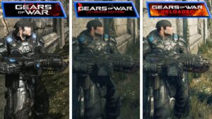 Gears of War Reloaded no PS5: veja o comparativo gráfico com o original