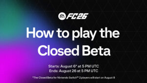 Beta de EA Sports FC 26 já está disponível; veja como participar