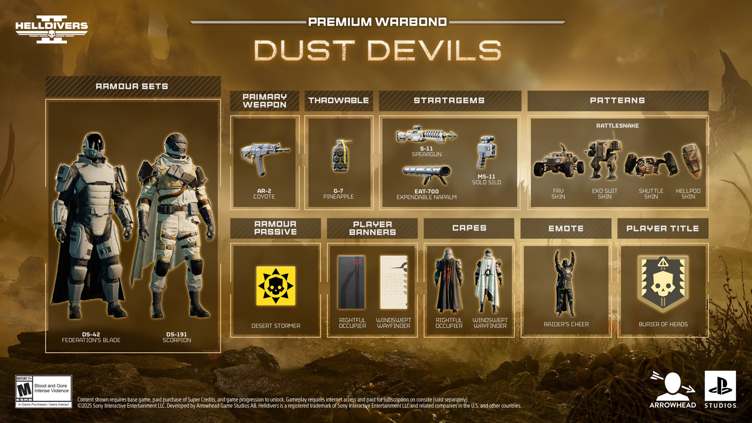 Helldivers 2 Dust Devils