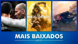 Quais você baixou? Sony revela os jogos mais baixados de julho na PS Store