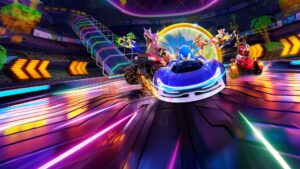 Prévia: Sonic Racing: CrossWorlds acelera entre dimensões com estilo e caos bem-vindos