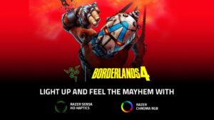 Razer anuncia integração de tecnologias imersivas em Borderlands 4