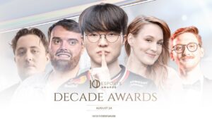 League of Legends domina premiação da década no Esports Awards 2025