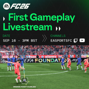 EA Sports FC 26 terá live de gameplay nesta terça-feira (16)