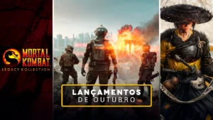 Todos os Lançamentos: outubro promete muito gameplay no PS4 e PS5