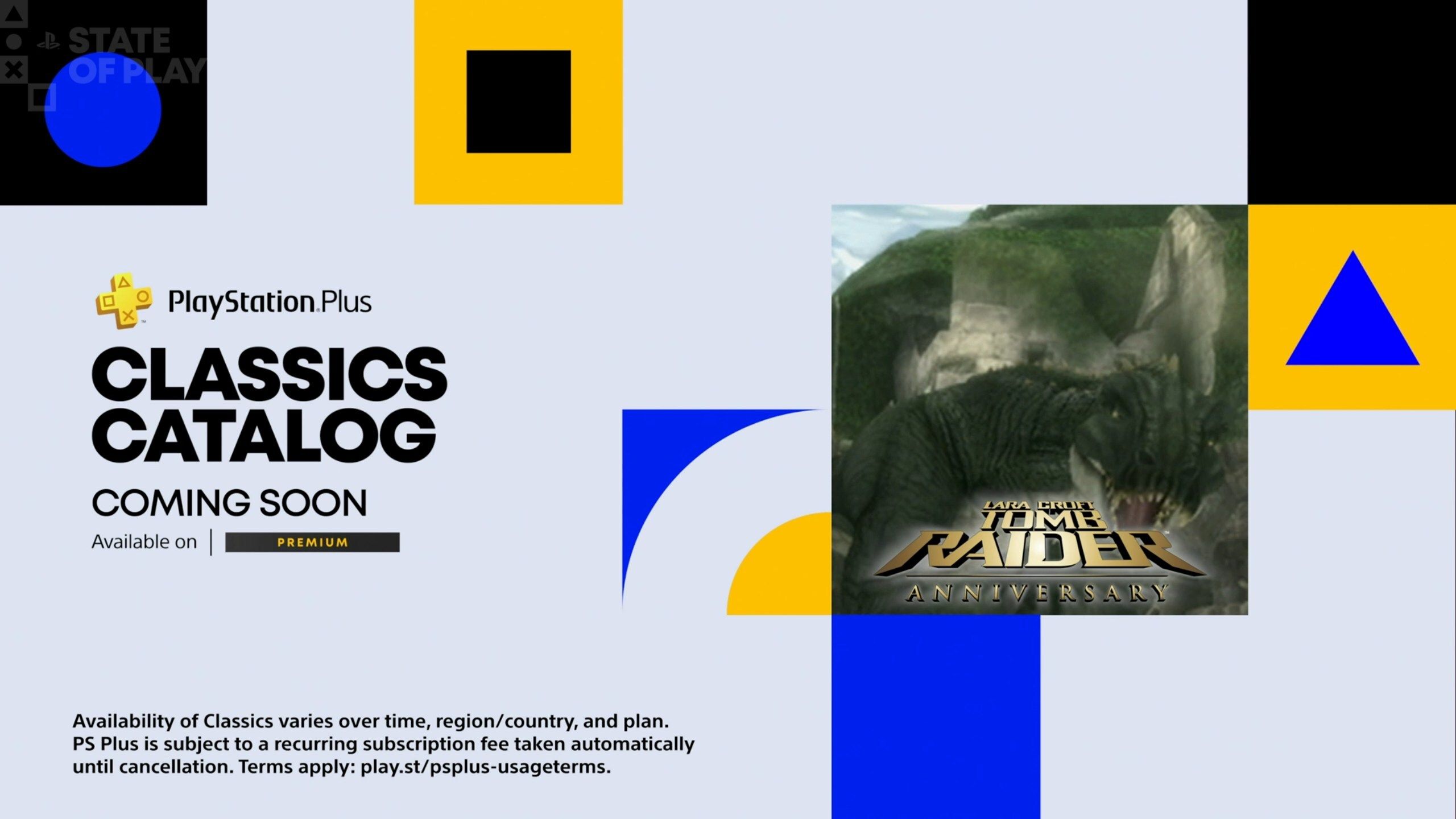 PS PLUS CLASSICOS TOMB RAIDER