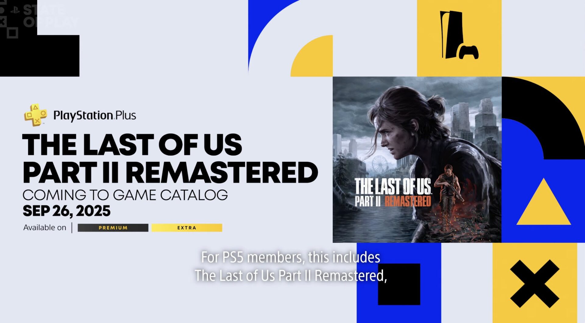 The Last of Us Part II Remastered vai entrar no PS Plus Extra e Deluxe