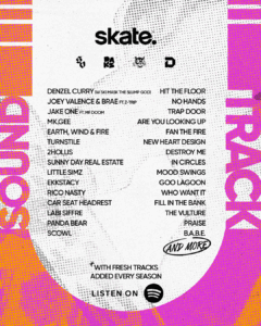 Multifacetada, trilha sonora de skate. é divulgada pela EA