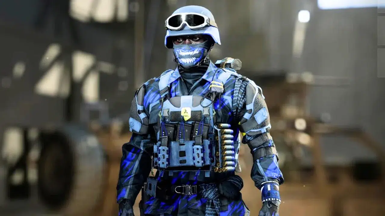 Já? Battlefield 6 sofre críticas por skins "não realistas" 1 Battlefield 6 SKIN AZUL